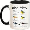 Nice Tits Bird Mugs Classification Ceramic Coffee Mugs Tea Cups Temu Cawfee