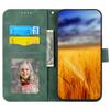 DIERFENG DF-03 Чехол-подставка с откидной крышкой для Samsung Galaxy M15 5G/F15 5G Чехлы с тисненым держателем для карт