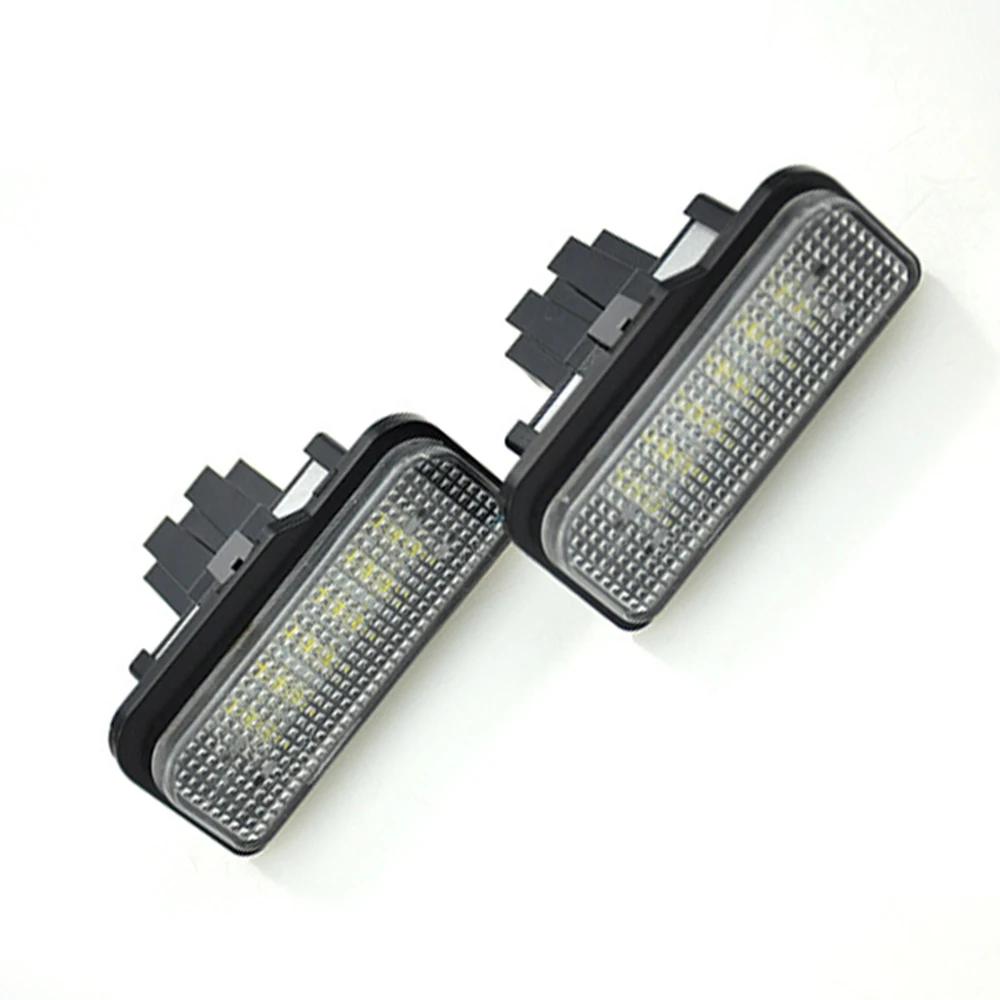 2x подходит для Mercedes Benz CE CLS-Class W203 W211 W219 R171 2D 2004~11 SMD задние белые светодиодные фонари номерного знака Canbus
