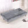 Velvet Plush Armless Sofa Bed Cover Folding Seat Slipcover Modern Stretch Sofa Bed Covers Elastic Couch Protector Home Hotel