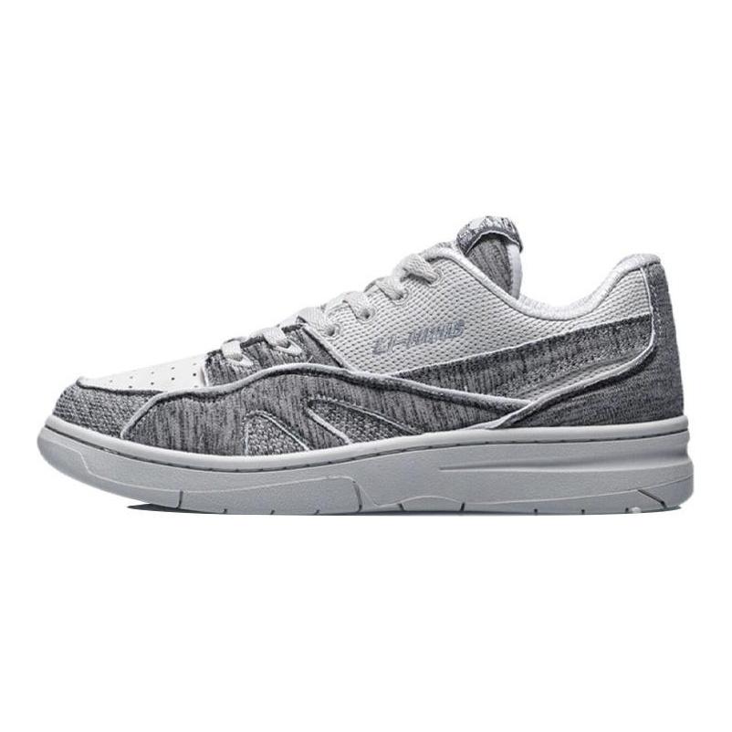 Li Ning 937 Винтажные Баскетбольные Кроссовки Женские Низкие Серые AGBR050-5