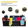 Car Trunk Organizer Interior Oxford Back Seat Accessories Storage Bag 4 Pocket