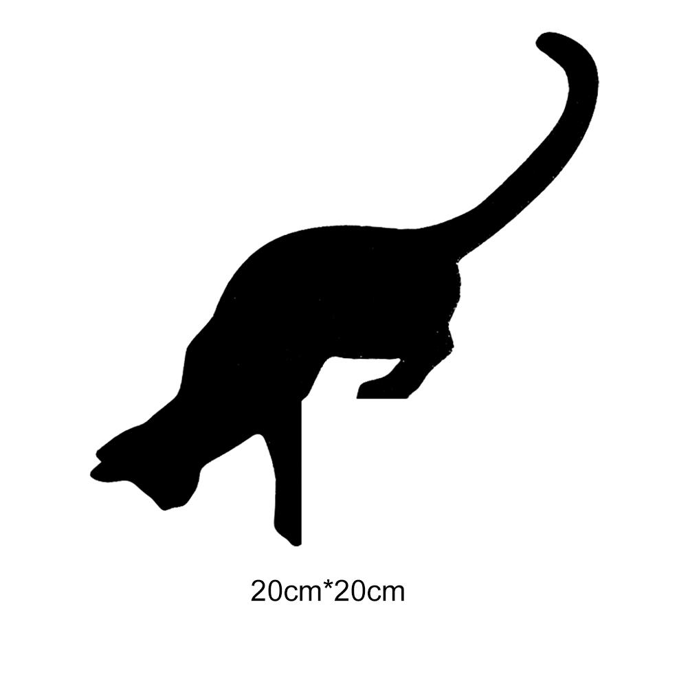 Halloween Cat Door Topper Door Frame Decor Decorative Black Cat Door Corner Decor Creative Door Right Angle Sign for Home Office