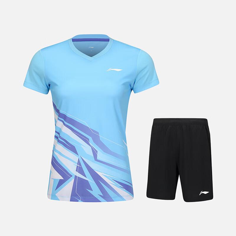 Li-Ning Женский двухкомпонентный соревновательный комплект для бадминтона