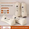 Triangular Adult Cervical Pillow for Reverse Curvature Correction - Buckwheat Firm Support Neck Pillow Core