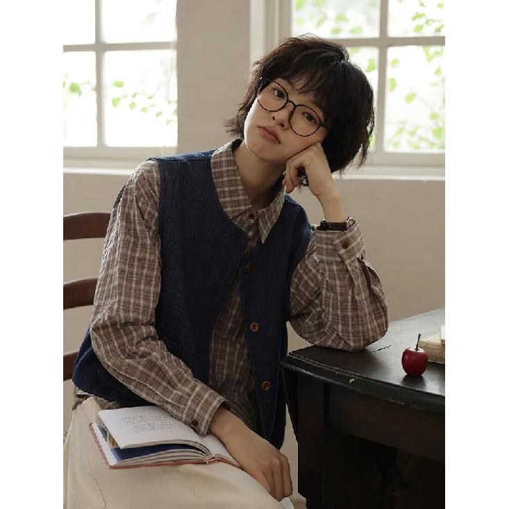 2024 Letter Long Sleeve Shirt Japanese Hong Kong Style Ins Loose Shirt Boys Summer Trendy Versatile Casual Coat