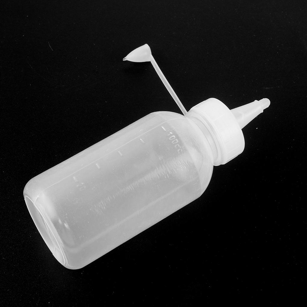 Прозрачно-белый 100 мл Пластиковая бутылка-дозатор для соусов Dispensing Bouteille