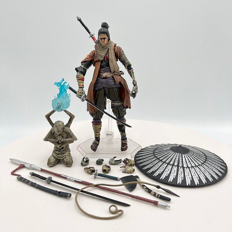 15см Фигма Секиро :Shadows Die Twice Аниме Фигурка Sekiro Dx Фигурка Sekiro Фигурка Коллекция Модель Кукла Игрушка в Подарок
