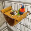 1 комплект прочный износостойкий съемный гамак для хомяка, подвесной домик для птицы для клетки