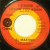 7inch Record AL MARTINO - I Started Loving You Again 2674 Capitol Records 1969 US Pop Used