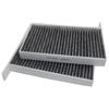 2PCS /SET Car Cabin Air Filter For TESLA MODEL 3 5YJ3 EV 2018- MODEL Y 5YJY EV 2021- 1107681-00-A 1107681-00-B 1107681-00-C