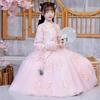 Qiz Hanfu qadimiy kostyum bolalar Xitoy uslubi kichkina qiz kiyimi Tang liboslari malika yubka milliy kostyum bolalar