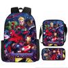 Printed Backpack Cartoon Schoolbag Pencil Bag Bag Shoulder