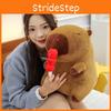 Gourd Rock Sugar Capybara Plush Toy Cartoon Stuffed Doll Kids Gift Decoration