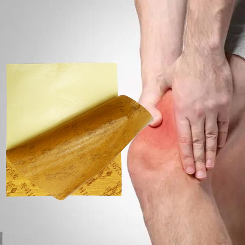 Golden Ginseng Joint Pain Relief Patch Body Back Knee Neck Muscle Pain Herbal Poultice