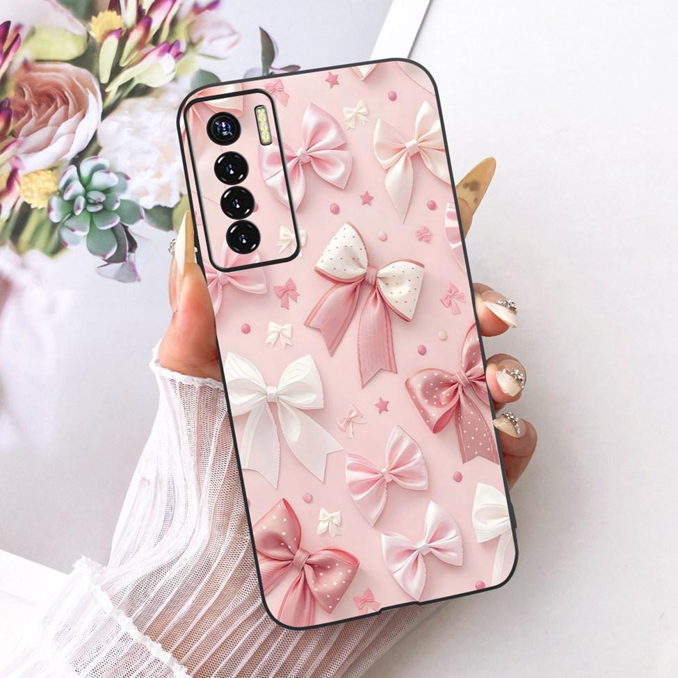 Чехол для телефона Tecno Camon 17 Pro Чехол Силиконовый Милый Кот Модный Забавный Расписной Funda Для Tecno Camon 17Pro CG8 CG8h Корпус