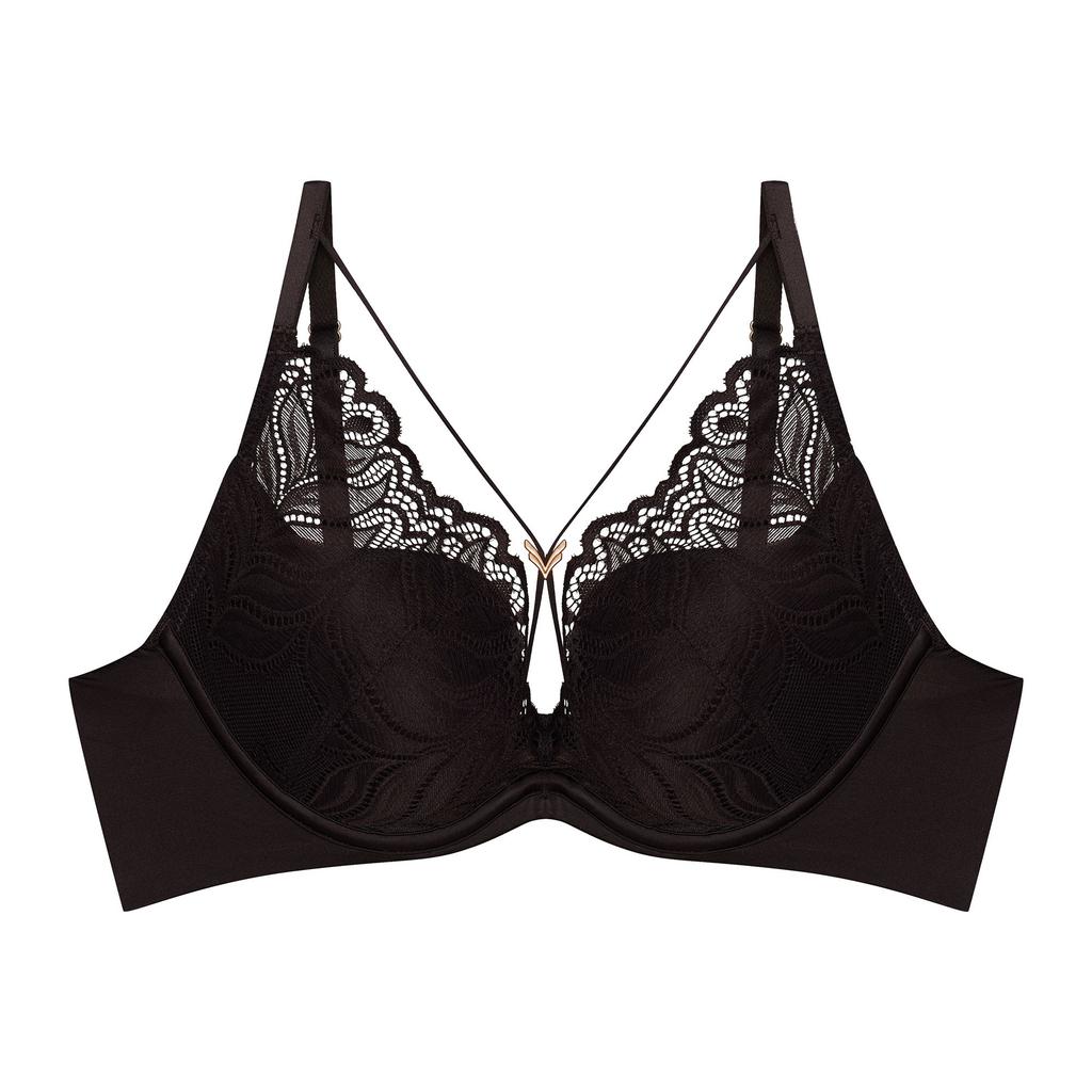 Korin Esotiq Push-Up Bra | Dark Brown 65G