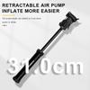 Portable Bicycle Pump Schrader Presta Valve MTB Road Bike Hand Air Pump Outdoor Riding Tire Inflator For Ball Cycling Equipment