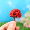 Artificial Scenery Trees Building Landscape Accessories Railroad Decoration Miniature Flower Tree