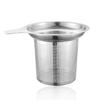 304 Stainless Steel Tea Leak 8.8*7.5*5.6cm Humanized Handle Silver