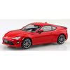 Aoshima Bunka Kyozai 1/32 Scale Rakupla Snap Kit No.08-PR Toyota 86 Pure Red Pre-Colored Plastic Model Kit (Automobile)