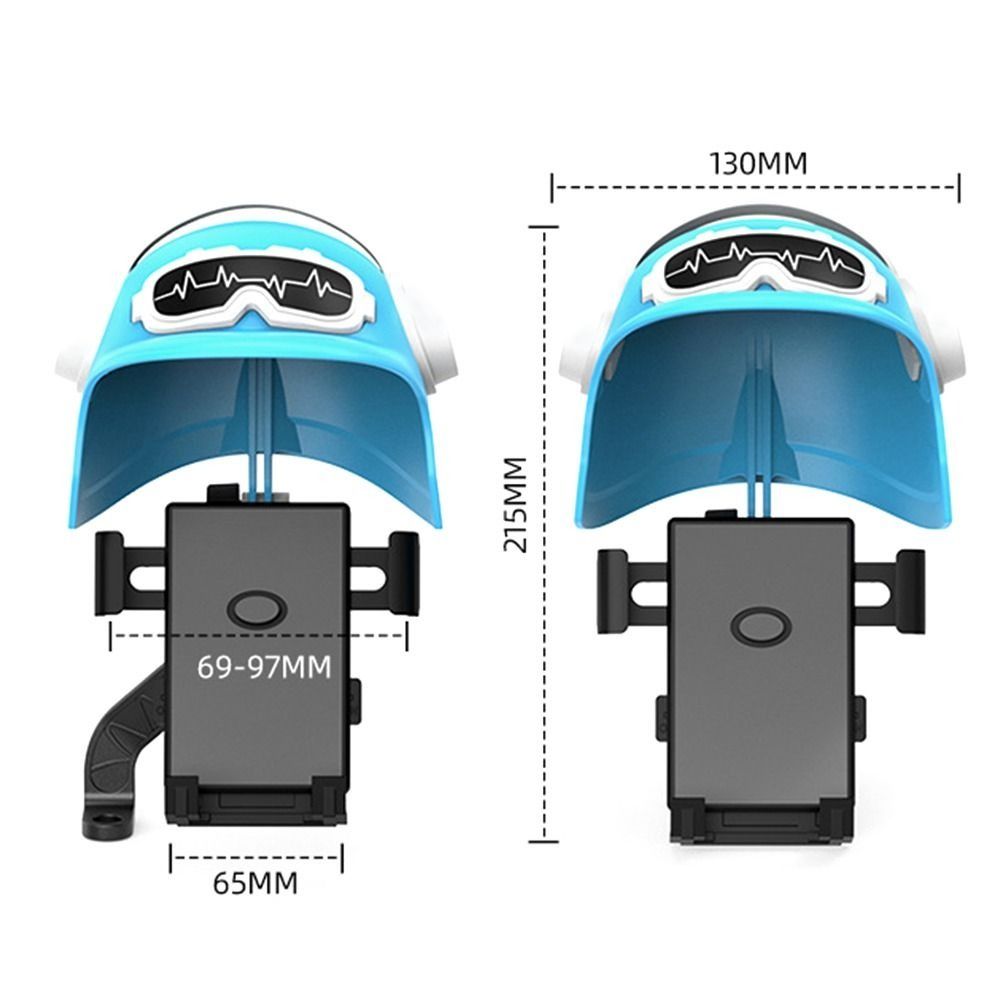 Cartoon Motorcycle Mobile Phone Holder for Motorcycle Bike Accessories