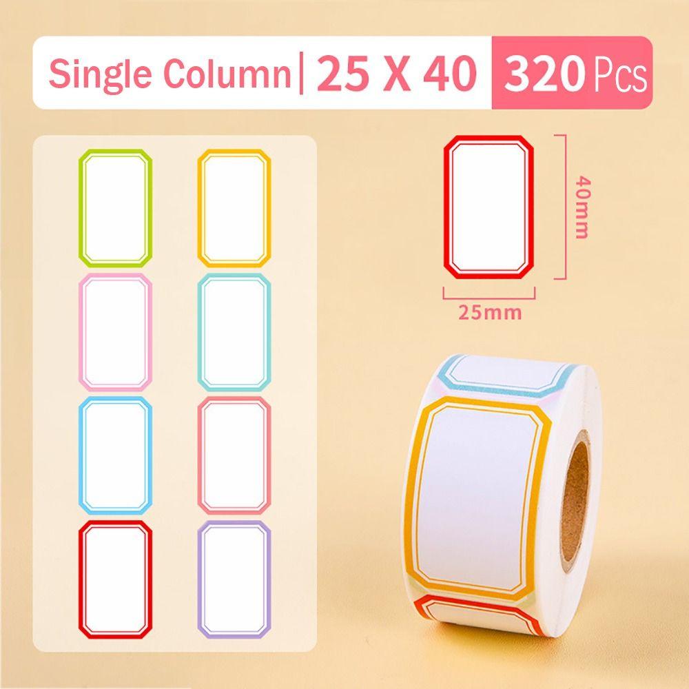 Waterproof Label Stickers Self-adhesive Tag Sticker Portable Writable Sticker