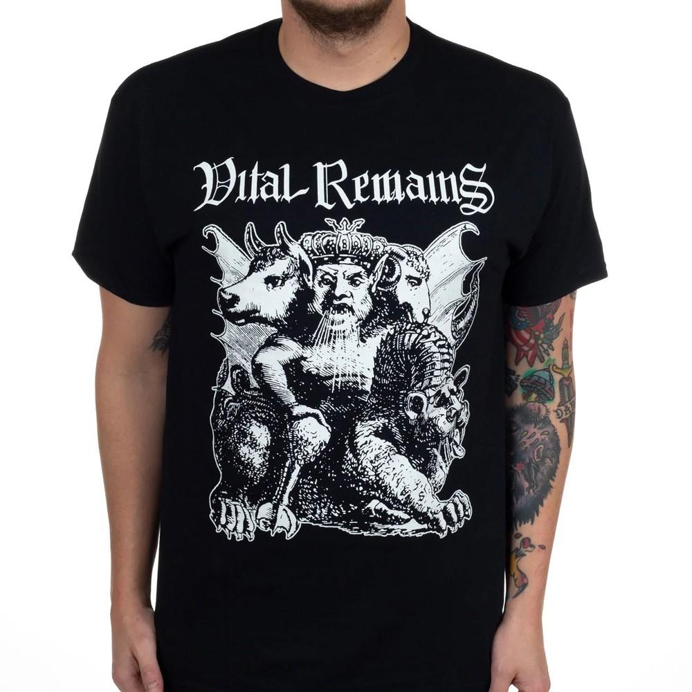 Футболка Vital Remains Asmodaeus Маленькая Черная Унисекс