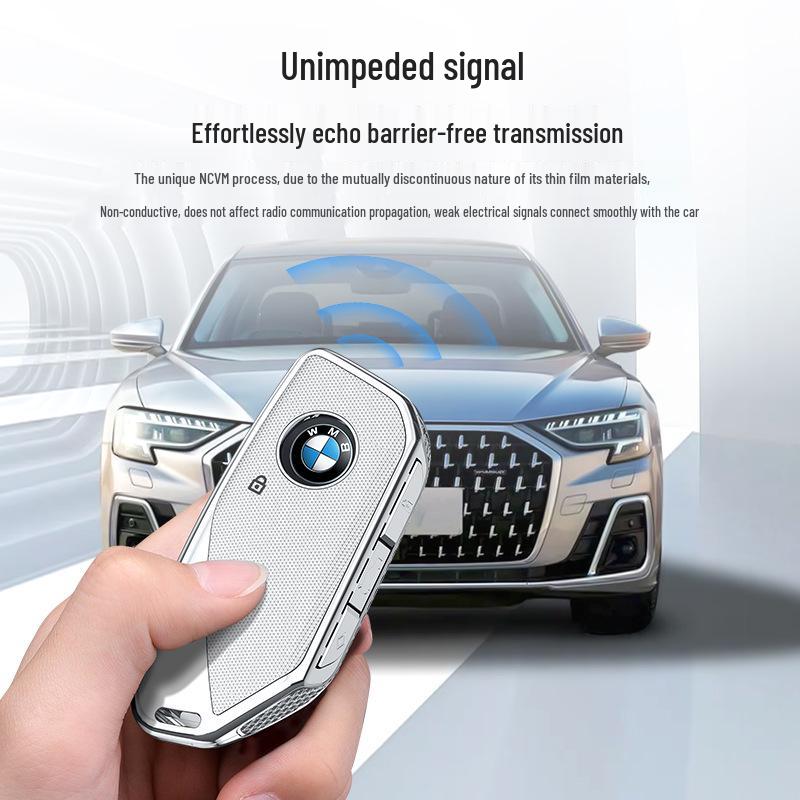 Чехол для ключа BMW: Совместимо с X1, Новой 5 серии, 7 серии, X2, X5/X6/X7, i7/i5, ix1