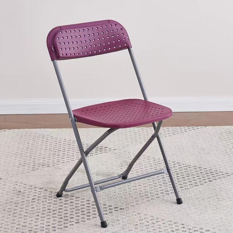 NuFeng Outdoor Folding Stackable Plastic Chair
