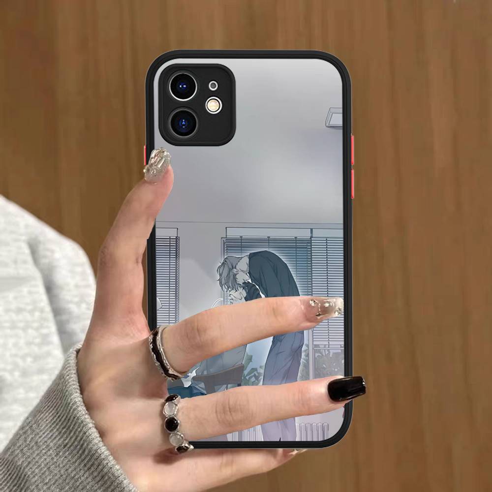 Чехол для телефона из силикона с матовым покрытием 'Nerd Project Bl Anime' для iPhone 13 14 15 16 Pro Max 11 12 X Xs Max Мягкая накладка