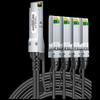 SAMZHE DAC-кабель Breakout 100G на 4x25G