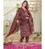 Индийский дизайнерский хлопковый набор курта, брюки и дупатта для женщин, болливудский топ, туника, курти, костюм сальвар