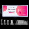 Gel Nail Extension Square/Almond/Stiletto/Coffin Shape Gel Nail Tips Soft Gel Full Cover Nail Tips