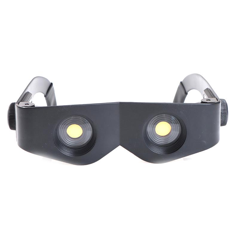 Portable Glasses Style Telescope Magnifier Binoculars For Fishing Hiking Concert