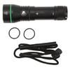 Diving Flashlight High Bright 110 Meter Underwater Flashlight IPX8 Waterproof 3 Lighting Modes