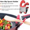 1 шт., антипригарный зажим для боковой части кастрюли, нержавеющая сталь, зажим для лопатки, подставки для ложек, боковой зажим для лопатки, зажим для фиксации кастрюли с супом