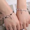 Punk Hollow Five-pointed Star Bracelet Alloy Matching Bracelets New Beads Bracelet