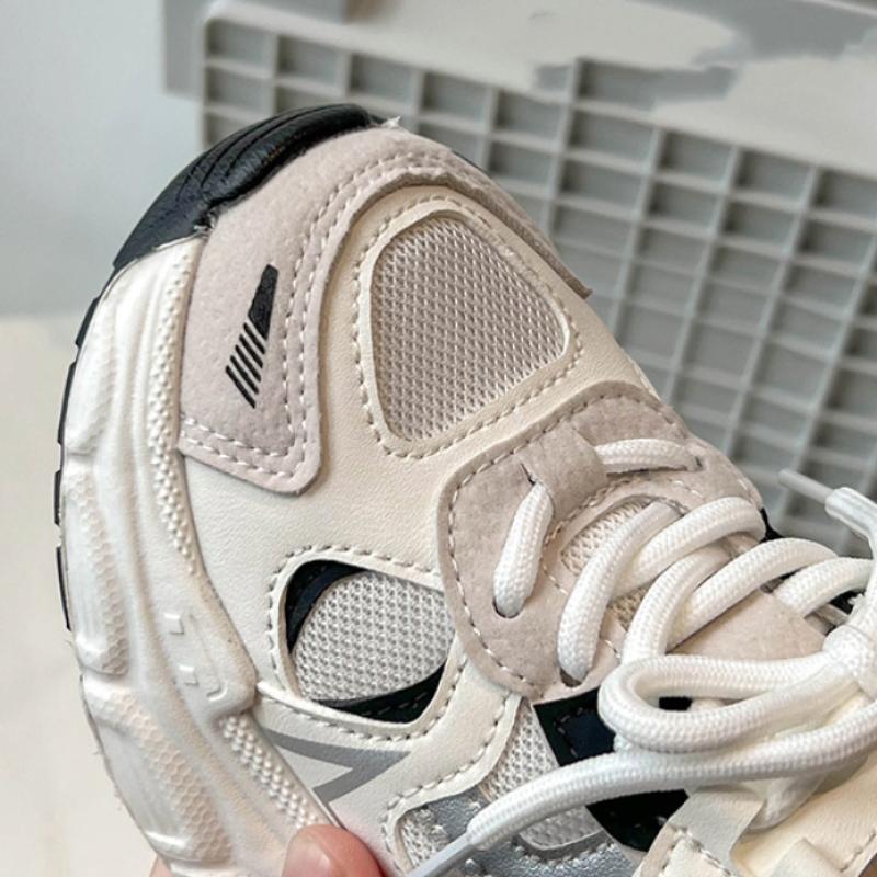 Спортивная обувь для девочек. Новые детские туфли с дышащей сеткой. Легкая обувь для папы. Корейская модная обувь.