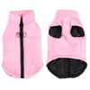 Dog Clothes for Small Medium Dogs Cats Winter Warm Puppy Zipper Jacket Coat with D-ring Chihuahua Pug Waistcoat Pet Costumes