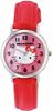 Citizen Analog Watch with Hello Kitty Waterproof Leather Made In Red Q&Q Women's Design, Strap, Japan, 0017N002,
