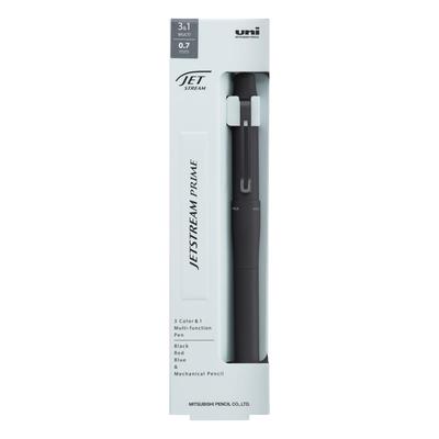 Mitsubishi Pencil Ручка Jetstream Prime Черная Многофункциональная 3&1 0.7 MSXE455007.24
