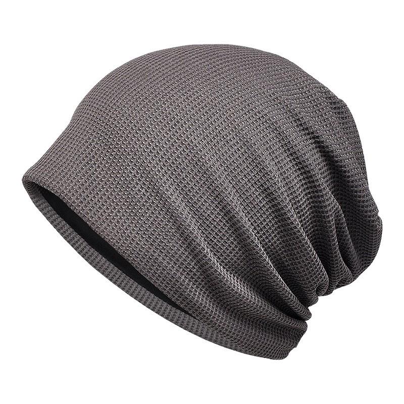 Women's Breathable Thin Cotton Pullover Hat - Spring/Summer Headscarf, Confinement, Sleep, and Outdoor Leisure Cap.