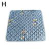 45x45cm Square Chair Cushion Anti-Slip Soft Pad Cotton Flower Printed Seat Protective Mats Portable Office Home Decoration