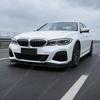 For BMW 3 Series M Sport G20 G21 G28 2019 2020 2021 2022 Front Bumper Spoiler Splitter Lip 3-section Front Shovel Modification
