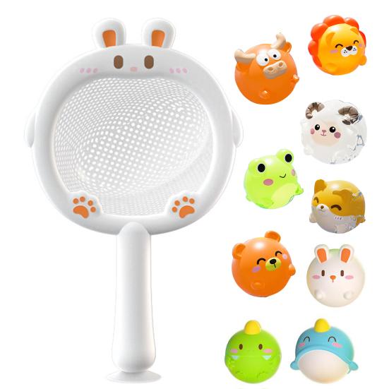 Светящиеся игрушки для ванны в виде животных, набор без отверстий, светящиеся игрушки для ванны