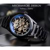 WINNER  Fashion Mechanical Hollow Waterproof Automatic Mechanical Watch