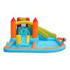Outdoor Water Park Children Bouncy Castle Multifunctional with Inflatable Blower Double Slide Bouncing Castle