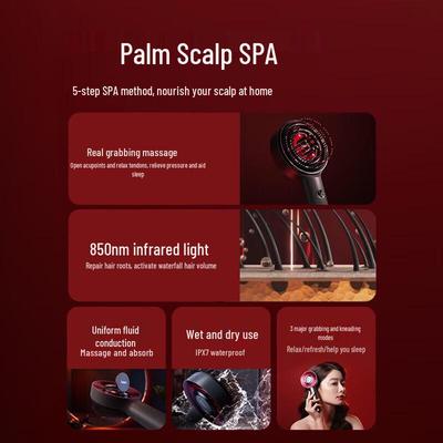 Умный массажер для кожи головы Scalp3, штекер CN (адаптер в комплекте)