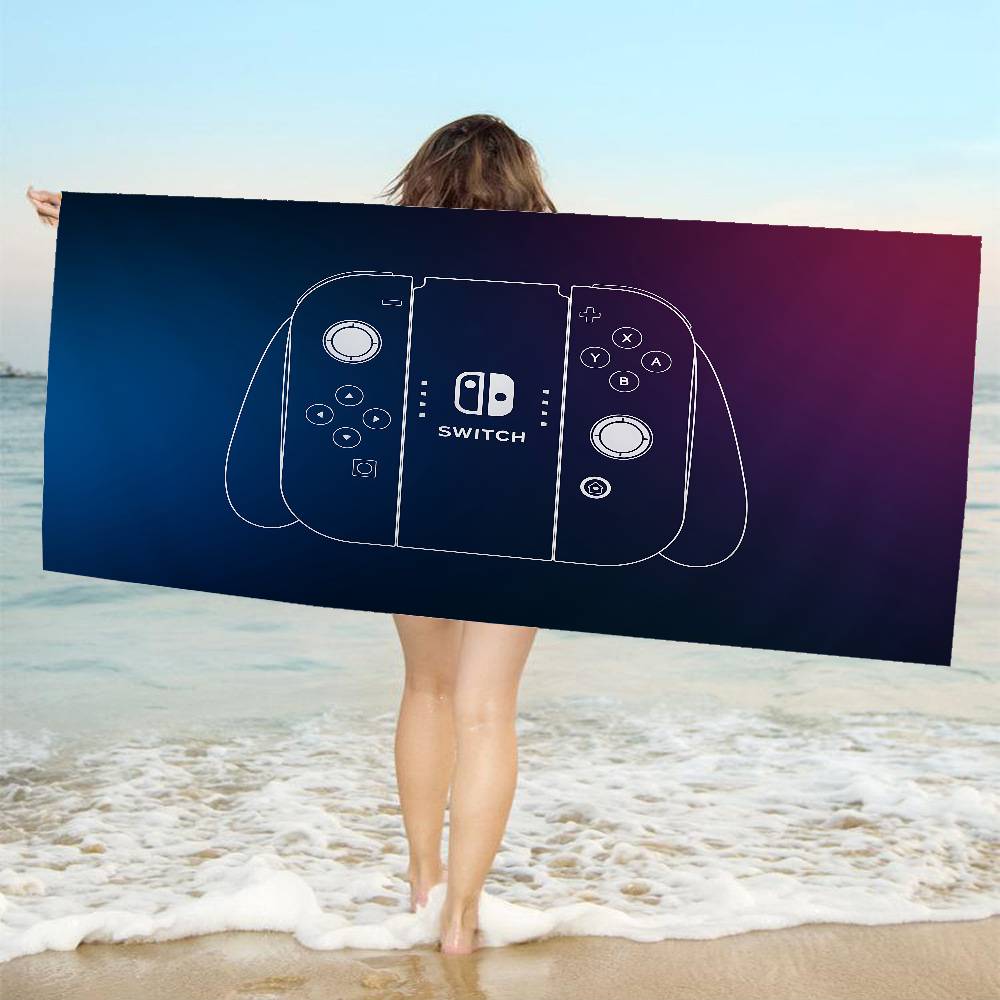 Горячая игра S-SwitchS Полотенце для ванны Микрофибра Мягкое Впитывающее Дышащее Для девочки Дети Декоративное Мультяшное Пляжное полотенце